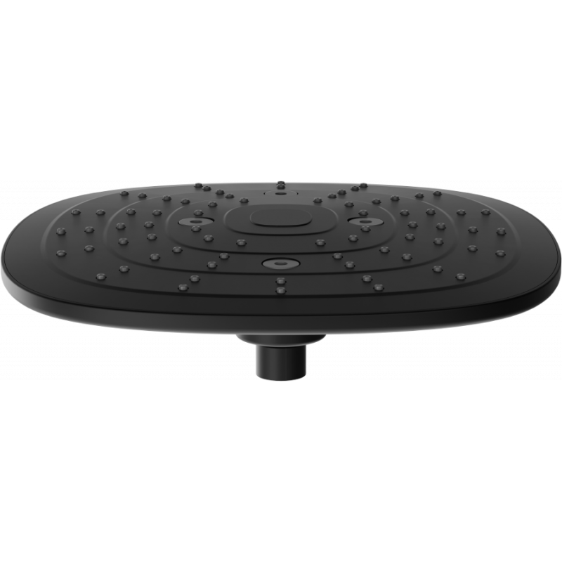 Mexen D-17 sadesuihku 24x24 cm, musta - 79717-70