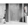 Mexen Lunar-F Folding Shower Door Right 110 cm, Transparent, White - 836S-110-050-20-00-P