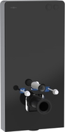 Mexen Tex Air G pneumaatiline pinnapealne raam WC-le, must klaas - 61150A-70