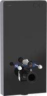 Mexen Tex Air G surface-mounted pneumatic frame for WC, black glass - 61150A-70