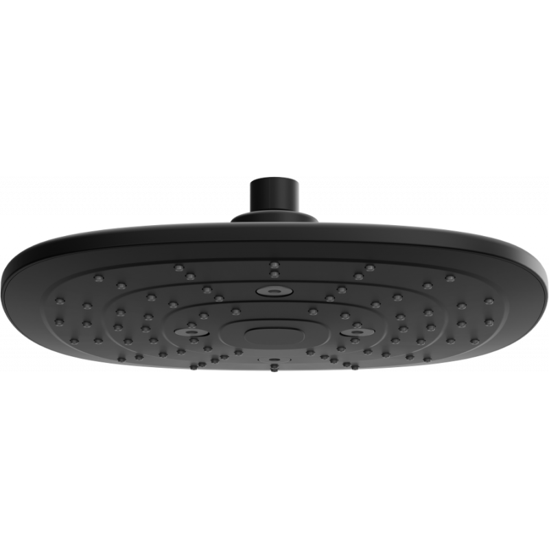 Mexen D-17 showerhead 24x24 cm, black - 79717-70