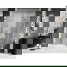 Mexen Lunar-F opvouwbare douchedeur rechts 130 cm, transparant, goud - 836S-130-050-50-00-P