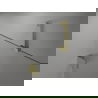 Mexen Lunar-F vouwdeur douchedeur rechts 120 cm, transparant, goud geborsteld - 836S-120-050-55-00-P