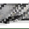 Mexen Lunar-F vouwdeur douchedeur rechts 120 cm, transparant, goud geborsteld - 836S-120-050-55-00-P