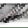 Mexen Lunar-F Faltbare Duschabtrennung rechts 150 cm, transparent, gebürstetes Kupfer - 836S-150-050-65-00-P