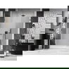 Mexen Lunar-B Duschabtrennung, links schwenkbar, 150 cm, transparent, Gun Metal - 832S-150-050-95-00-L