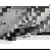 Mexen Lunar-F vouwdeur voor douche rechts 120 cm, transparant, zwart - 836S-120-050-70-00-P