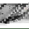 Mexen Lunar-F vouwdeur voor douche rechts 120 cm, transparant, zwart - 836S-120-050-70-00-P