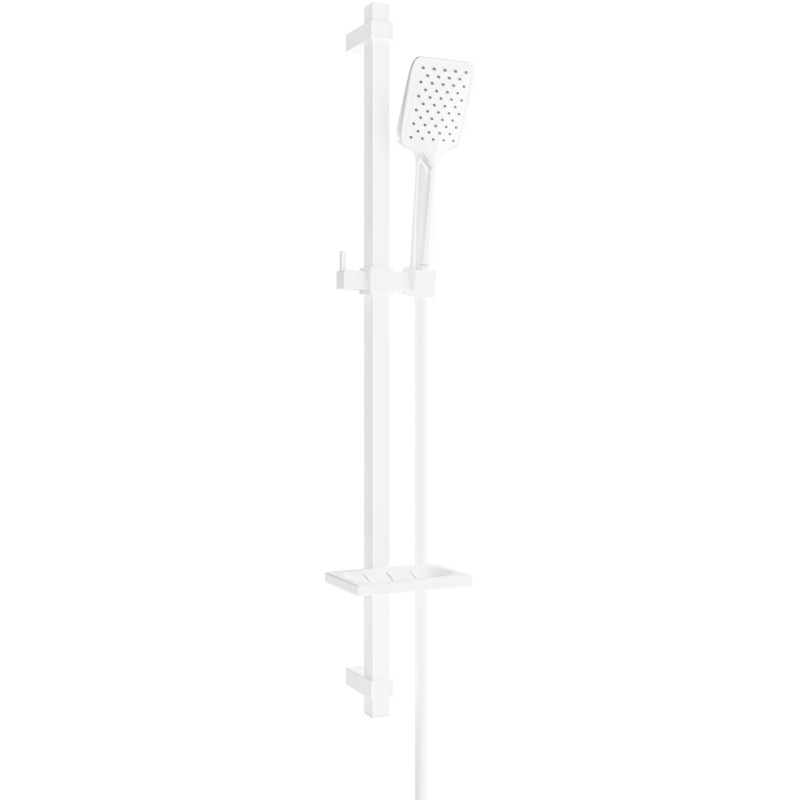 Mexen DQ62 sliding shower set, white - 785624581-20