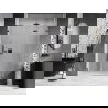 Mexen Lunar-F porte de douche pliantes droite 115 cm, transparent, métal gun - 836S-115-050-95-00-P
