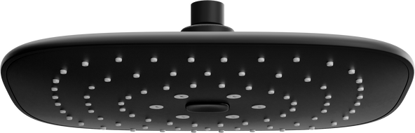 Mexen D-22 κεφαλή ντους βροχής 26x23 cm, μαύρη - 79722-70