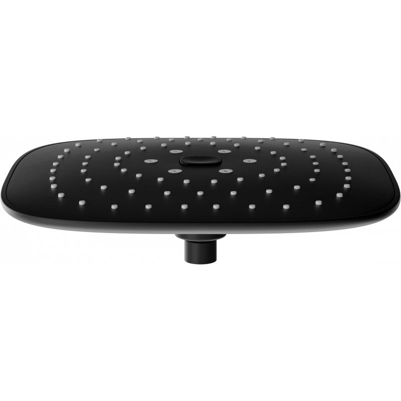 Mexen D-22 soffione doccia 26x23 cm, nero - 79722-70