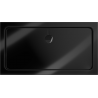 Mexen Flat rektangulär Duschbecken slim 130 x 70 cm, schwaarz, Siphon schwaarz - 40707013B