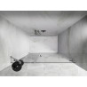 Mexen Lunar-B drzwi prysznicowe uchylne prawe 115 cm, transparent, chrom - 832S-115-050-01-00-P