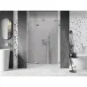 Mexen Lunar-F L folding shower door left 150 cm, transparent, chrome - 836SL-150-050-01-00-L