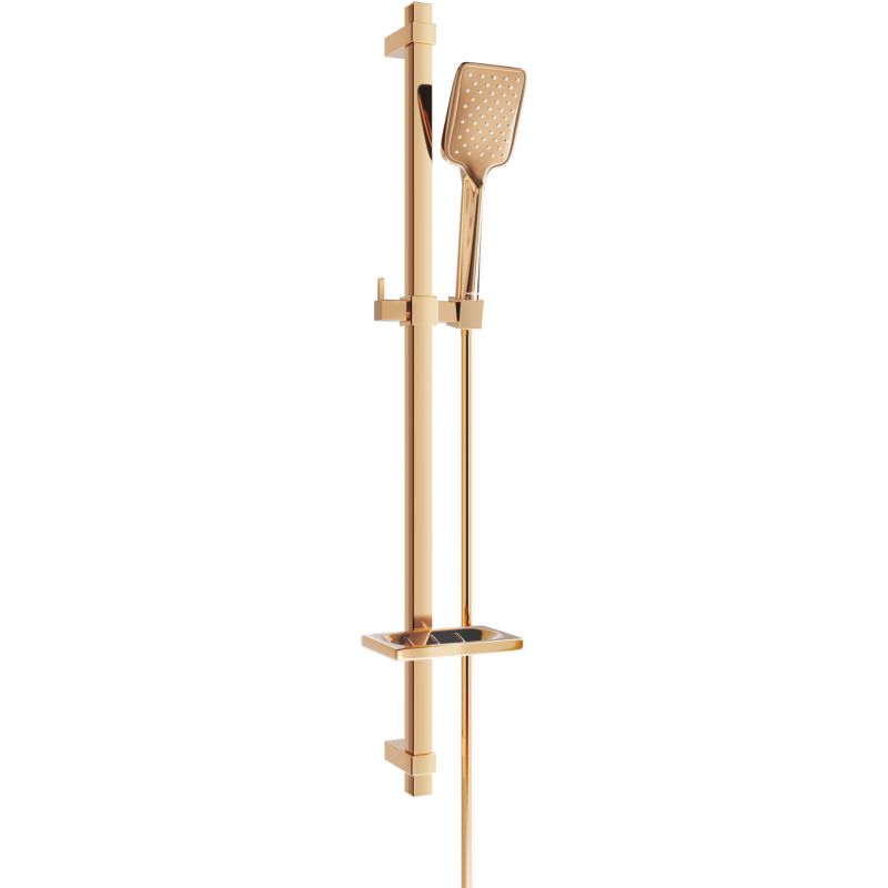 Mexen DQ62 ensemble de douche coulissant, or rose - 785624581-60