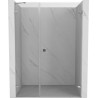 Mexen Lunar-B duššuks parempoolne, avatav, 145 cm, läbipaistev, kroom - 832S-145-050-01-00-P