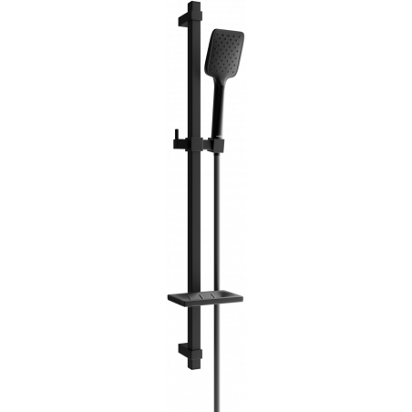 Mexen DQ62 sliding shower set, black - 785624581-70