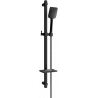 Mexen DQ62 black sliding shower set - 785624581-70