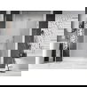 Mexen Lunar-B L douchedeur draaiend naar links 145 cm, transparant, geborsteld nikkel - 832SL-145-050-97-00-L