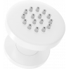 Mexen wall-mounted side nozzle, white - 79361-20