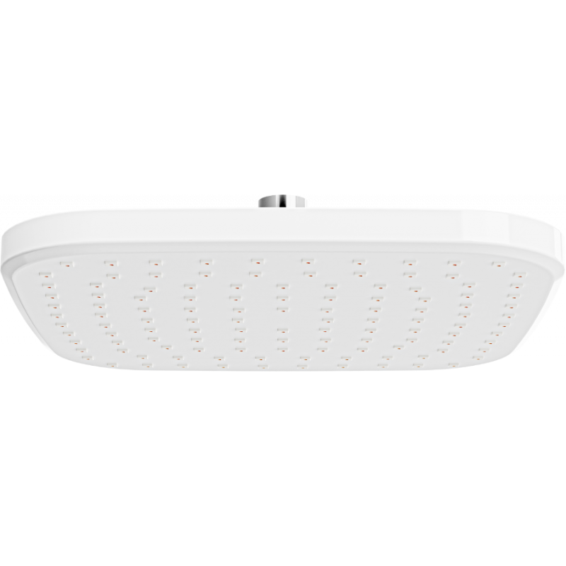 Mexen D-33 cabezal de ducha 23x23 cm, blanco/cromo - 79733-02