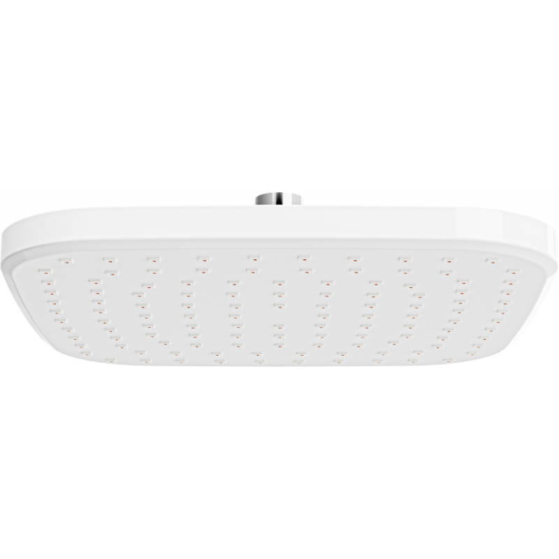 Mexen D-33 sadesuihku 23x23 cm, valkoinen/kromi - 79733-02