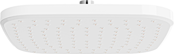 Mexen D-33 chuveiro 23x23 cm, branco/cromado - 79733-02