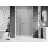 Mexen Lunar-B hinged-dušiuks tiivad parempoolsed 150 cm, läbipaistvad, valge - 832S-150-050-20-00-P