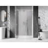 Mexen Lunar dušiukse vasak pöördeuks 120 cm, läbipaistev, kroom - 834S-120-050-01-00-L