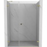 Mexen Lunar-B dušinurkute uksed paremale 115 cm, läbipaistev, kuldne - 832S-115-050-50-00-P