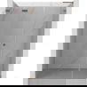 Mexen Lunar-F L Falttür-Duschtür links 115 cm, transparent, gebürstetes Kupfer - 836SL-115-050-65-00-L