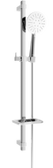Mexen DQ67 sliding shower set, chrome - 785674581-00