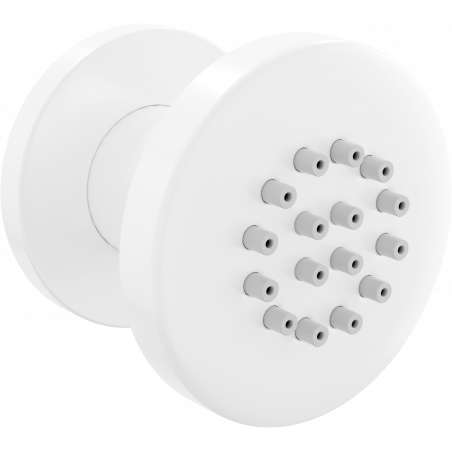 Mexen zij-uitlaat opbouw, wit - 79361-20