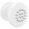 Mexen wall-mounted side nozzle, white - 79361-20