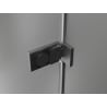 Mexen Lunar-F L porte de douche pliantes gauche 150 cm, transparent, gris fusil brossé - 836SL-150-050-66-00-L