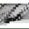 Mexen Lunar-F L Falttür, linke 150 cm, transparent, gebürstet Gun Gray - 836SL-150-050-66-00-L