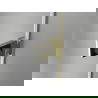 Mexen Lunar-B L douchedeur naar buiten draaiend rechts 140 cm, transparant, goud - 832SL-140-050-50-00-P