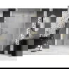 Mexen Lunar-B L schuifdeur voor douche rechts 120 cm, transparant, goud geborsteld - 832SL-120-050-55-00-P