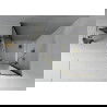 Mexen Rio halfronde douchecabine 80 x 80 cm, grafiet, goud + Flat douchebak, wit - 863-080-080-50-40-4110G