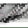 Mexen Lunar-B L Duschtritt Tür, schwenkbar, rechts 115 cm, transparent, Roségold - 832SL-115-050-60-00-P