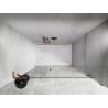 Mexen Lunar-B L porte de douche pivotante droite 115 cm, transparent, or rose - 832SL-115-050-60-00-P