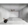 Mexen Lunar-B dušiuks uks, paremaltil, 145 cm, läbipaistev, roosa kuld - 832S-145-050-60-00-P
