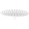 Mexen D-40 shower head 22 cm, white - 79740-20