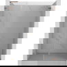 Mexen Lunar-B L Duschschwingtür rechts 130 cm, transparent, gebürstetes Kupfer - 832SL-130-050-65-00-P