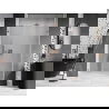 Mexen Lunar-B Duschdrehtür rechts 115 cm, transparent, gebürstetes Kupfer - 832S-115-050-65-00-P