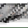 Mexen Lunar-B L Duschdrehtür rechts 140 cm, transparent, gebürstetes Kupfer - 832SL-140-050-65-00-P