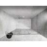 Mexen Lunar-F L drzwi prysznicowe składane prawe 145 cm, transparent, białe - 836SL-145-050-20-00-P