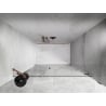 Mexen Lunar-B porte de douche battante droite 145 cm, transparent, cuivre brossé - 832S-145-050-65-00-P