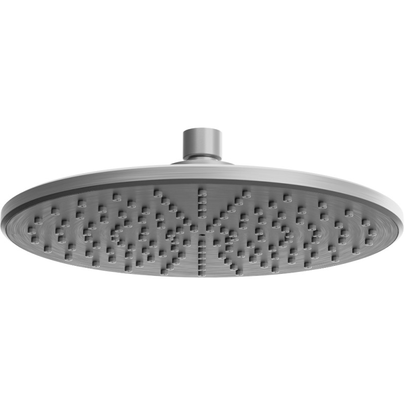 Mexen D-40 regndusch 22 cm, borstad vapengrå - 79740-66